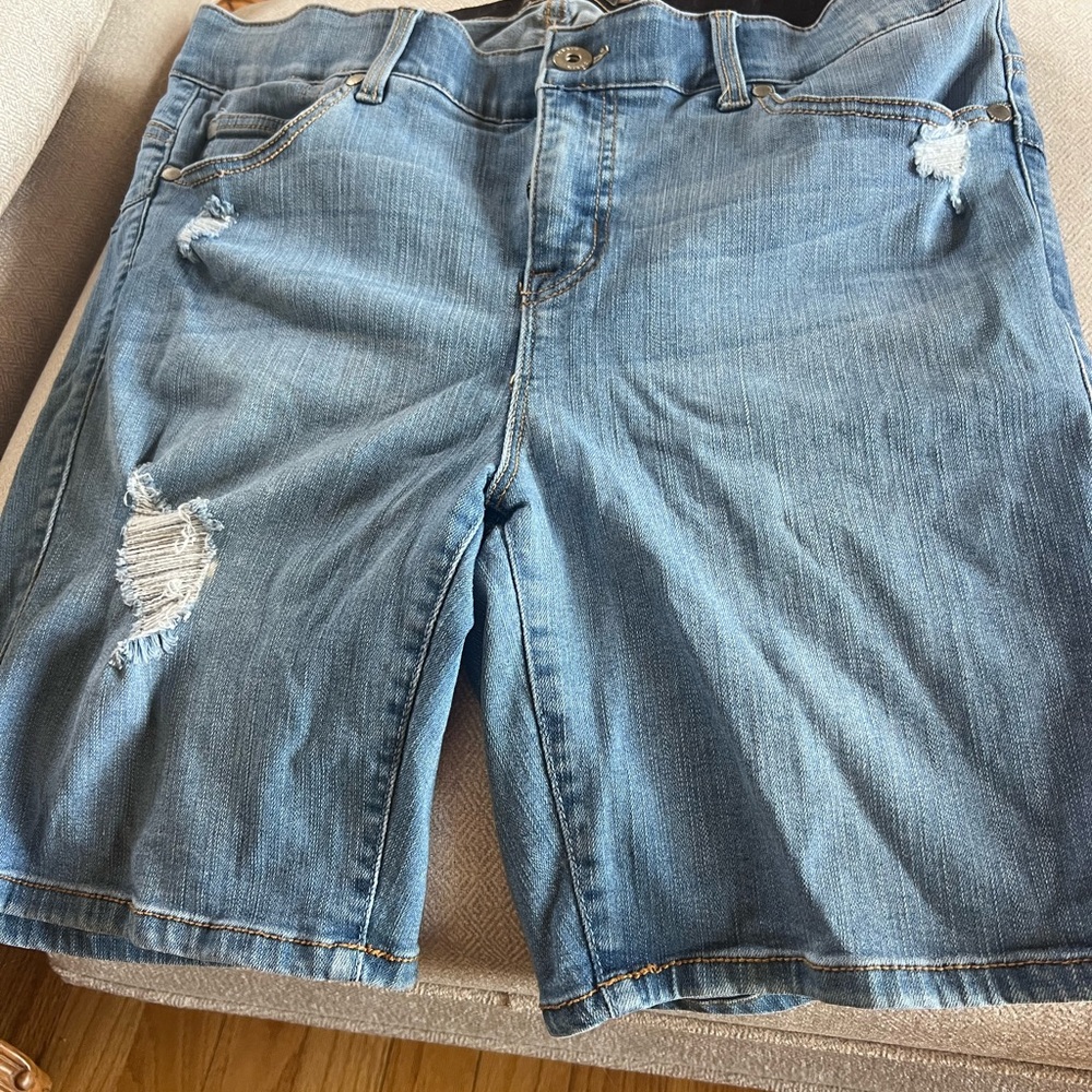 Torrid Blue Denim Shorts